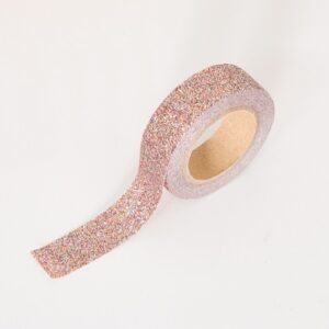 GLITTER MIXED washi tape for crafts & home decor 15mm x 5m