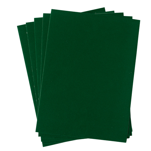 Dc fix Felt Velour Green Self-Adhesive Vinyl Craft Pack
