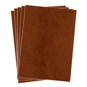 Dc fix Leather Effect Brown Self-Adhesive Vinyl Craft Pack