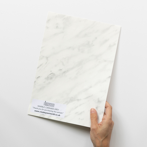 Dc fix Marble Carrara Grey Sticky Back Plastic Vinyl Wrap Film