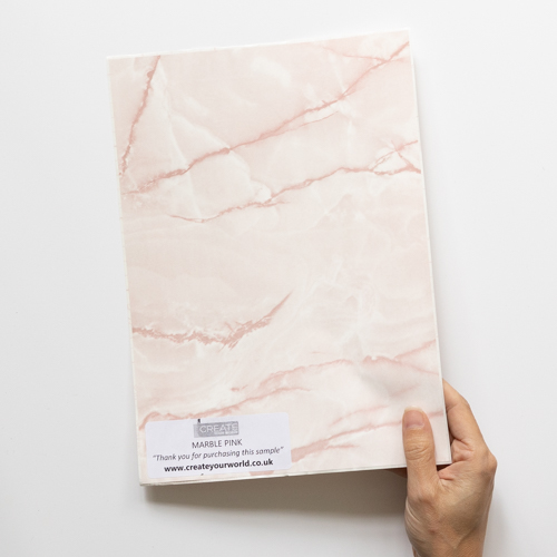 Dc fix Marble Pink sticky back plastic