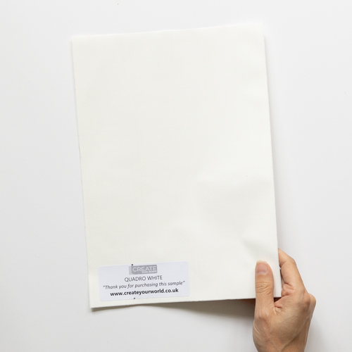 Dc fix Quadro White Premium Sticky Back Plastic Vinyl Wrap Film