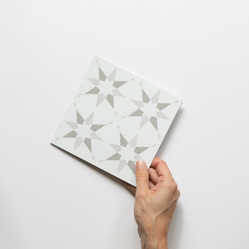 Small Stars - Peel and Stick Floor Tile Sample - Quarter Size