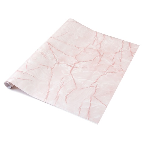 Dc fix MARBLE PINK Sticky Back Plastic Vinyl Wrap Film (1m to 15m long)