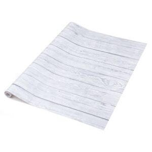 Dc fix SHABBY WOOD PLANKS GREY Sticky Back Plastic Vinyl Wrap Film (1m to 15m long)