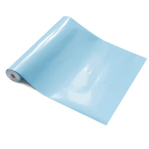 Dc fix GLOSSY AQUA BLUE Sticky Back Plastic Vinyl Wrap Film (1m to 15m long)