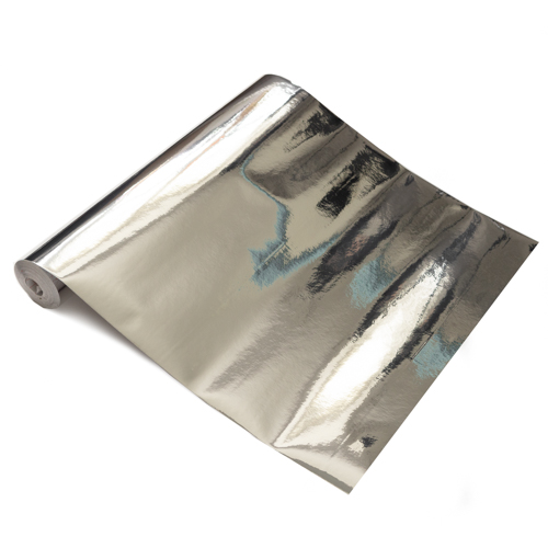 Dc fix GLOSSY SILVER Premium Sticky Back Plastic Vinyl Wrap Film (1m to 15m long)