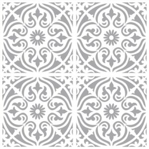 Stencil It HENLEY Reusable Tile Stencil for Walls, Floors, Patios and Furniture