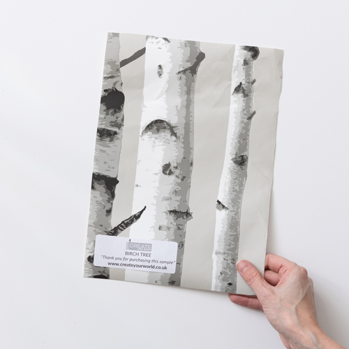Birch Tree - Peel and Stick Wallpaper Sample