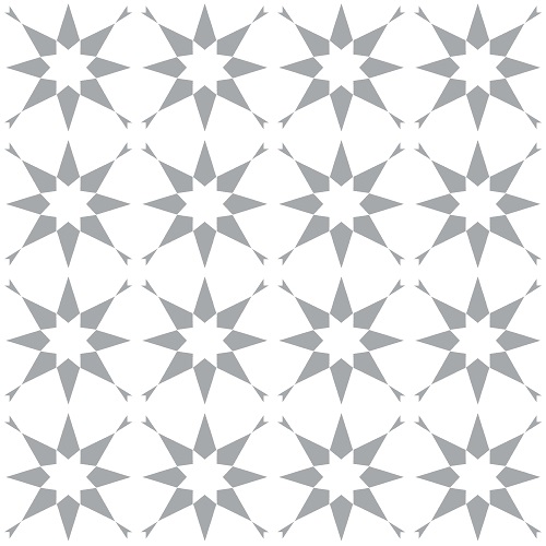 Stencil It STARDUST Reusable Tile Stencil for Walls, Floors, Patios and Furniture