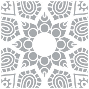 Stencil It MARRAKESH Reusable Tile Stencil for Walls, Floors, Patios and Furniture