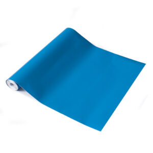 Dc fix MATT AIR BLUE Sticky Back Plastic Vinyl Wrap Film (1m to 15m long)
