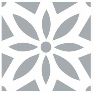 Stencil It DAISY Reusable Tile Stencil for Walls, Floors, Patios and Furniture