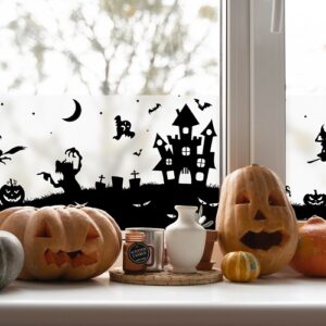 Dc fix Border Halloween Spooky Static Cling Vinyl Window Film