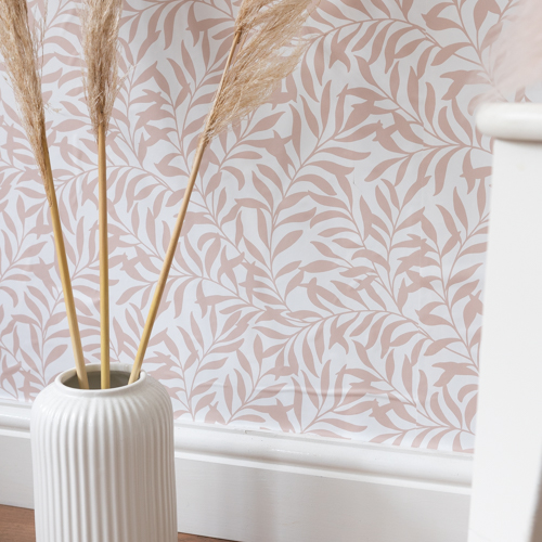 Wisley Terracotta Peel and Stick Wallpaper