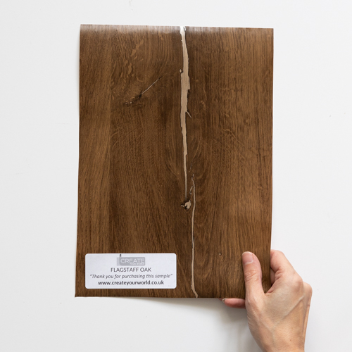 Dc fix Flagstaff Oak Sticky Back Plastic Wood Sample