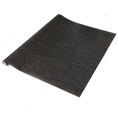 Dc fix BLACK SLATE MATT Sticky Back Plastic Vinyl Wrap Film (1m to 15m long)