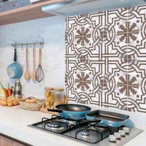 Quadrostyle AGRIGENTO MARBLE Wall Tile & Furniture Vinyl Stickers 15 x 15cm
