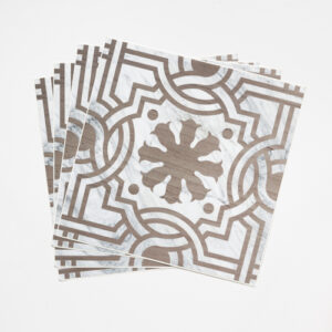 Quadrostyle AGRIGENTO MARBLE Wall & Floor Vinyl Tile Stickers 30 x 30cm