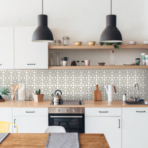 Dc fix JAMILA NATURAL Self-Adhesive Vinyl Wall Tiles 15cm x 15cm