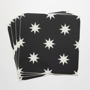 Quadrostyle STARRY NIGHT BLACK Wall & Floor Vinyl Tile Stickers 30 x 30cm