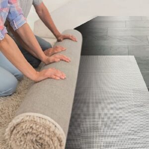 CROMFORD Anti-slip Rug Grip Mat for Hard Floors