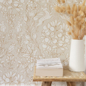 Nu Wallpaper ENCHANTED TAUPE Peel and Stick Wallpaper 52.07cm x 5.49m