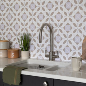 Dc fix ORIENTAL ELEMENT 3D Kitchen and Bathroom Splashback Wallpaper 67.5cm x 4m