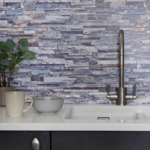 Dc fix STONE WALL GREY 3D Kitchen and Bathroom Splashback Wallpaper 67.5cm x 4m