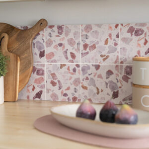 Quadrostyle TERRAZZO CLAY PINK Vinyl Stickers