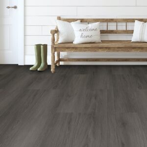 Floor Pops CHARCOAL Peel and Stick Vinyl Floor Planks 15.24cm x 91.44cm