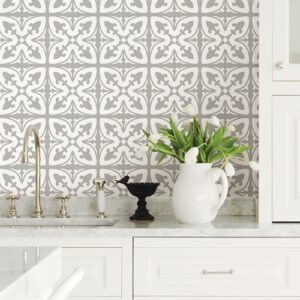 Wall Pops ZION Self-Adhesive Vinyl Wall Tiles 15.24cm x 15.24cm