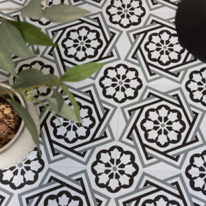 Floor Pops DAKOTA Peel and Stick Vinyl Floor Tiles 30.48cm(W) 30.48cm(H) 1.5mm(D)