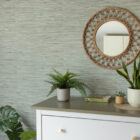 Nu Wallpaper GRASSWEAVE GREEN Peel and Stick Wallpaper 52.07cm(W) 5.49m(L)