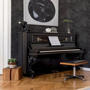 Nu Wallpaper HAYDEN BLACK Peel and Stick Wallpaper 52.07cm(W) 5.49m(L)