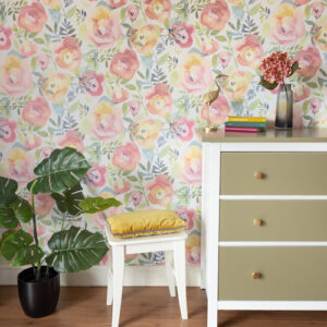 Nu Wallpaper PEACHY KEEN Peel and Stick Wallpaper 52.07cm(W) 5.49m(L)