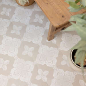 Floor Pops SULLIVAN Peel and Stick Vinyl Floor Tiles 30.48cm(W) 30.48cm(H) 1.5mm(D)