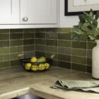 Quadrostyle ZELLIGE OLIVE Glossy Vinyl Stickers 24cm(H) 30cm(W)