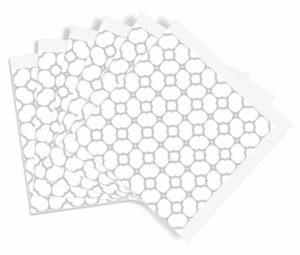 Dc fix BLOOMY GRID Self-Adhesive Waterproof Vinyl Wall Tiles 30.5cm(W) 30.5cm(H) 1.4mm(D)