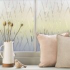 RoomMates CRYSTAL BAMBOO Premium Static Cling Vinyl Window Film 61cm(W) 1.88m(L)