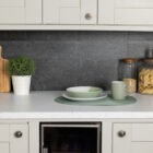 Dc fix DARK SLATE Self-Adhesive Waterproof Vinyl Wall Tiles 30.5cm(W) 30.5cm(H) 1.4mm(D)