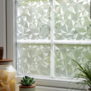 RoomMates ETCHED GLASS Premium Static Cling Vinyl Window Film 61cm(W) 1.88m(L)