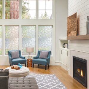 RoomMates ETCHED GLASS Premium Static Cling Vinyl Window Film 61cm(W) 1.88m(L)