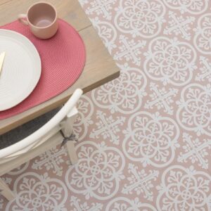 Floor Pops Gothic Blush 30.48 x 30.48cm Self-adhesive Vinyl Floor Tiles