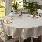 d-c-fix Almond Eco Line PVC Free Polyester Tablecloth