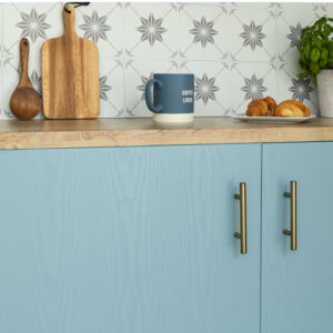 d-c-fix Coastal Blue Wood Matt Self-adhesive Vinyl Wrap