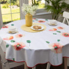 d-c-fix Poppyfield Eco Line PVC Free Polyester Tablecloth