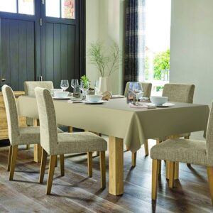d-c-fix Almond Eco Line PVC Free Polyester Tablecloth