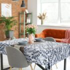 d-c-fix Leaves Eco Line PVC Free Polyester Tablecloth