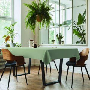 d-c-fix Sage Green Eco Line PVC Free Polyester Tablecloth